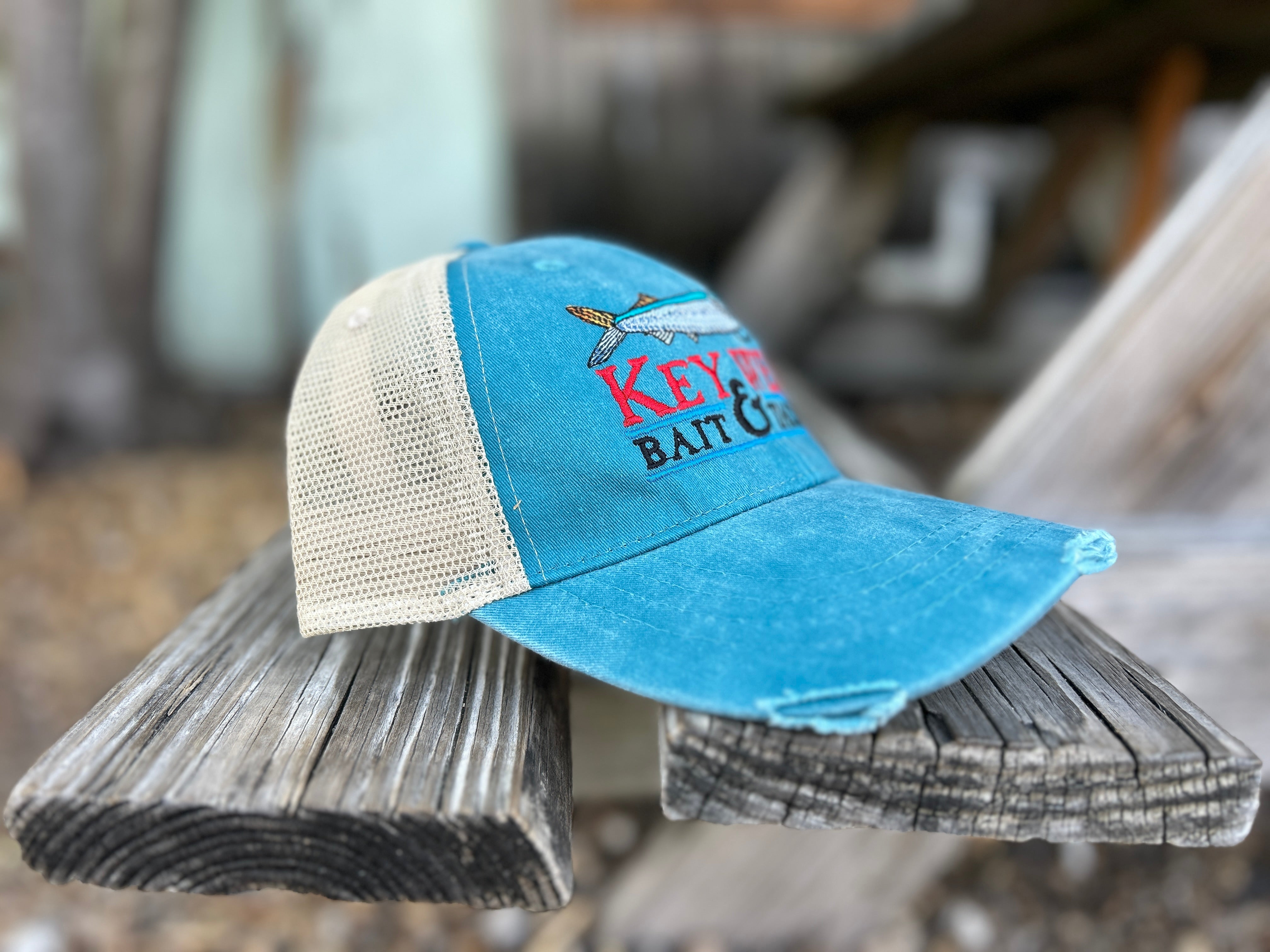 Key West Bait & Tackle Distressed Hat