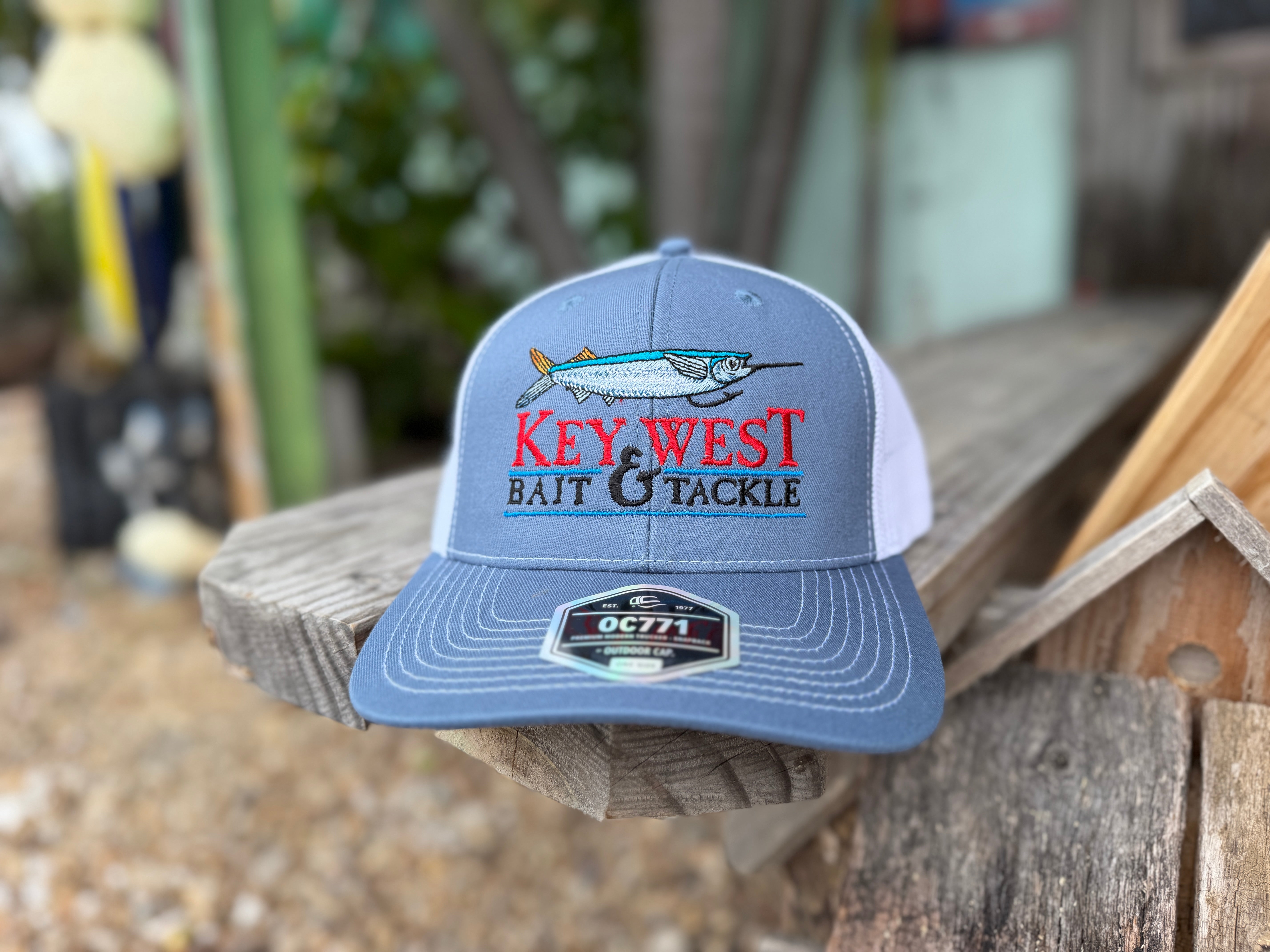 Key West Bait & Tackle Trucker Hat