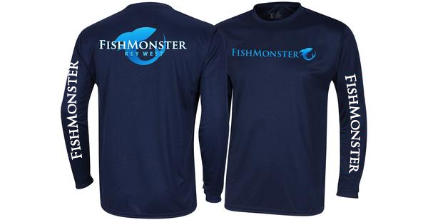 FishMonster Men LS Performance Shirt