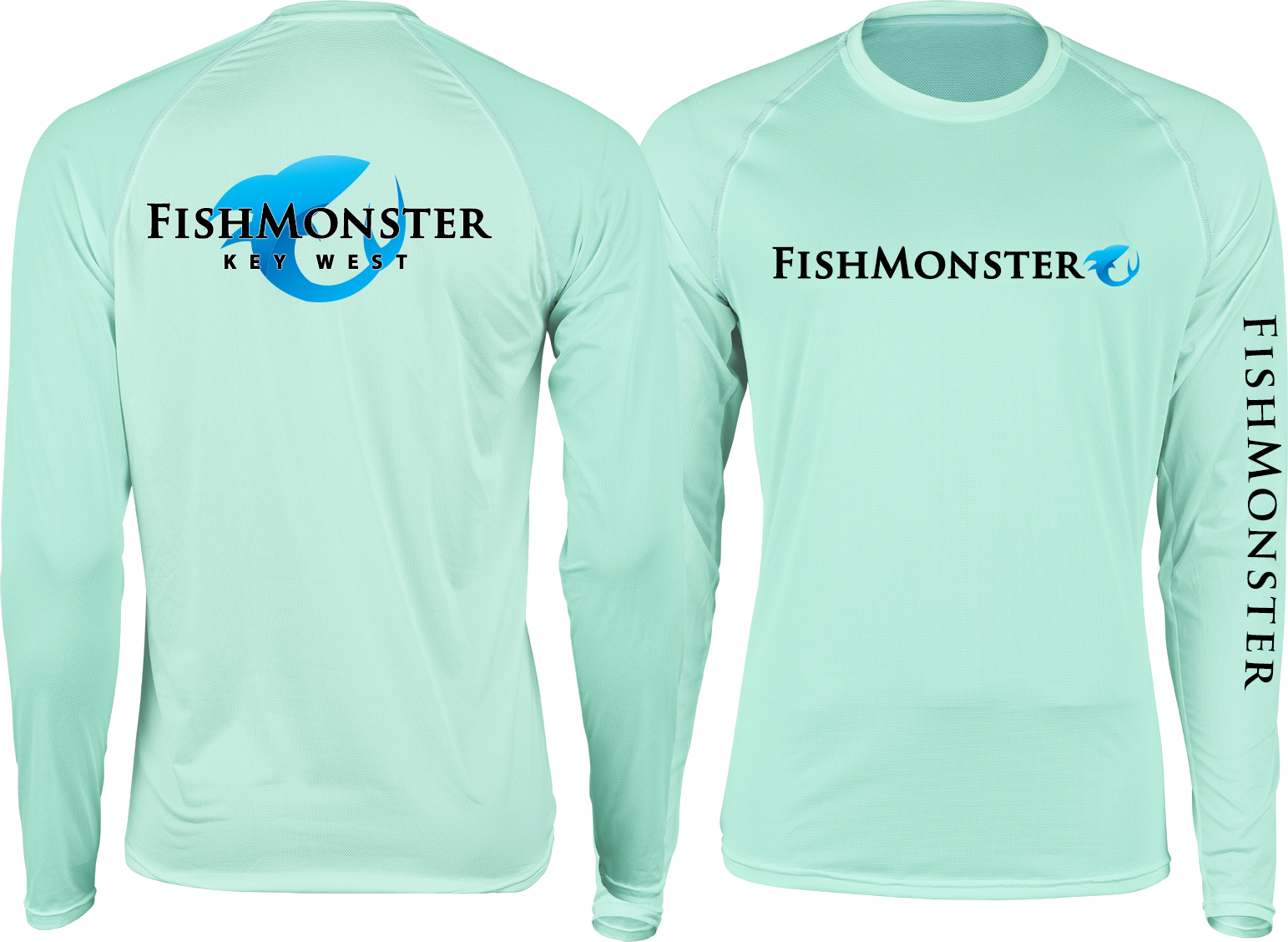 FishMonster Men LS Performance Shirt
